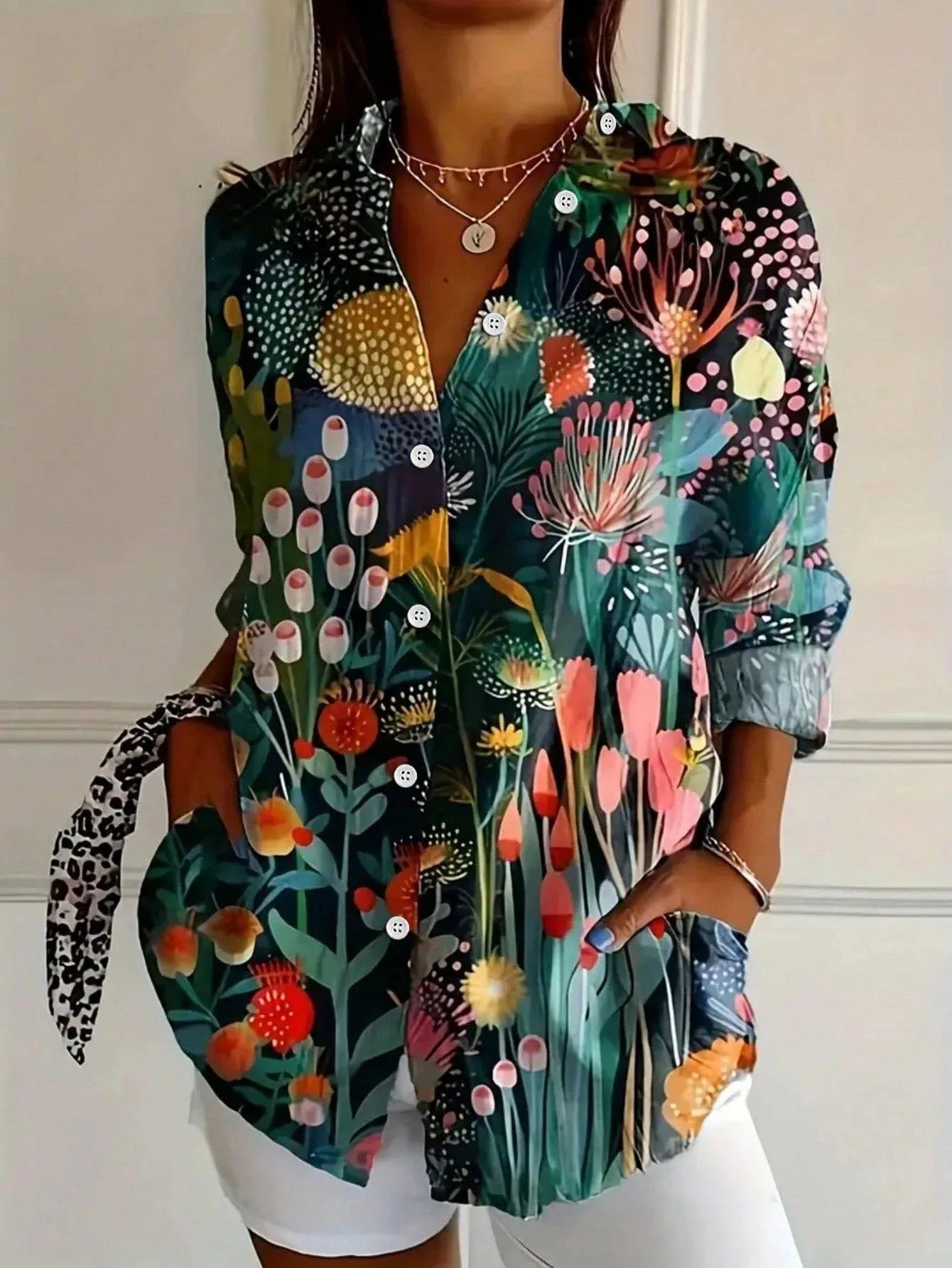 Blouse Melissa - Kleur de wereld een beetje mooier met dit design