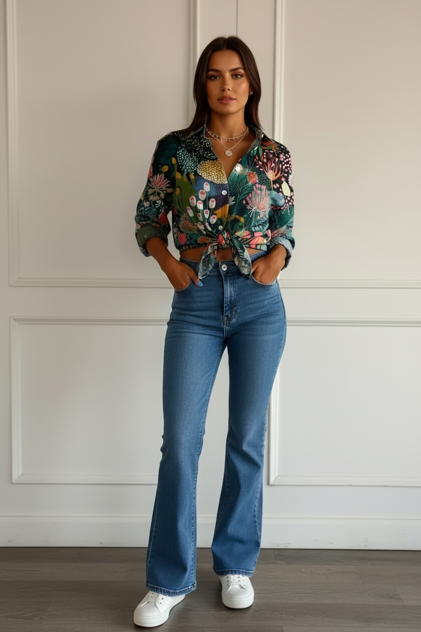 Blouse Melissa - Kleur de wereld een beetje mooier met dit design