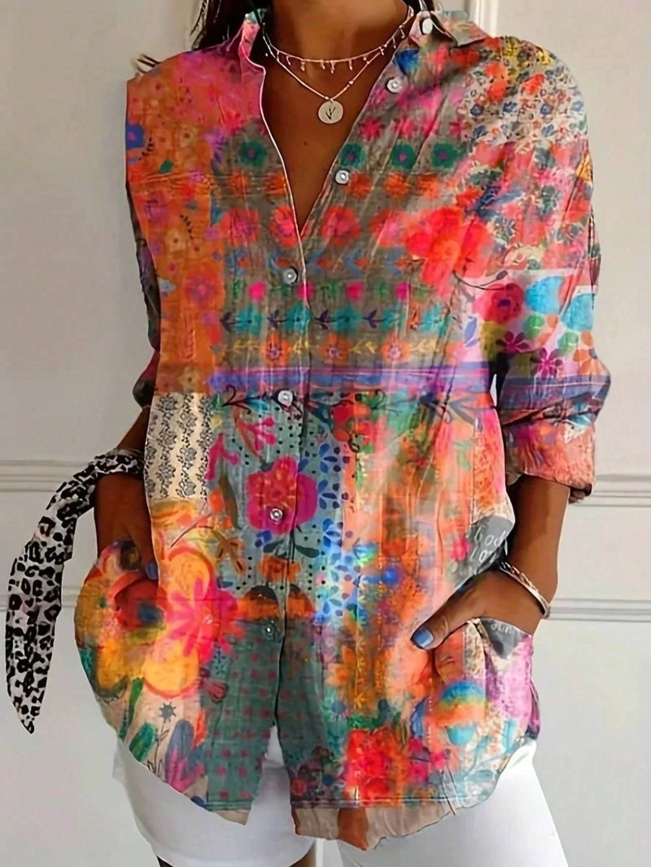 Blouse Melissa - Kleur de wereld een beetje mooier met dit design