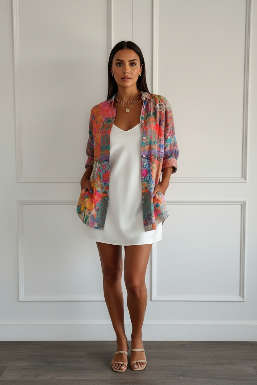 Blouse Melissa - Kleur de wereld een beetje mooier met dit design