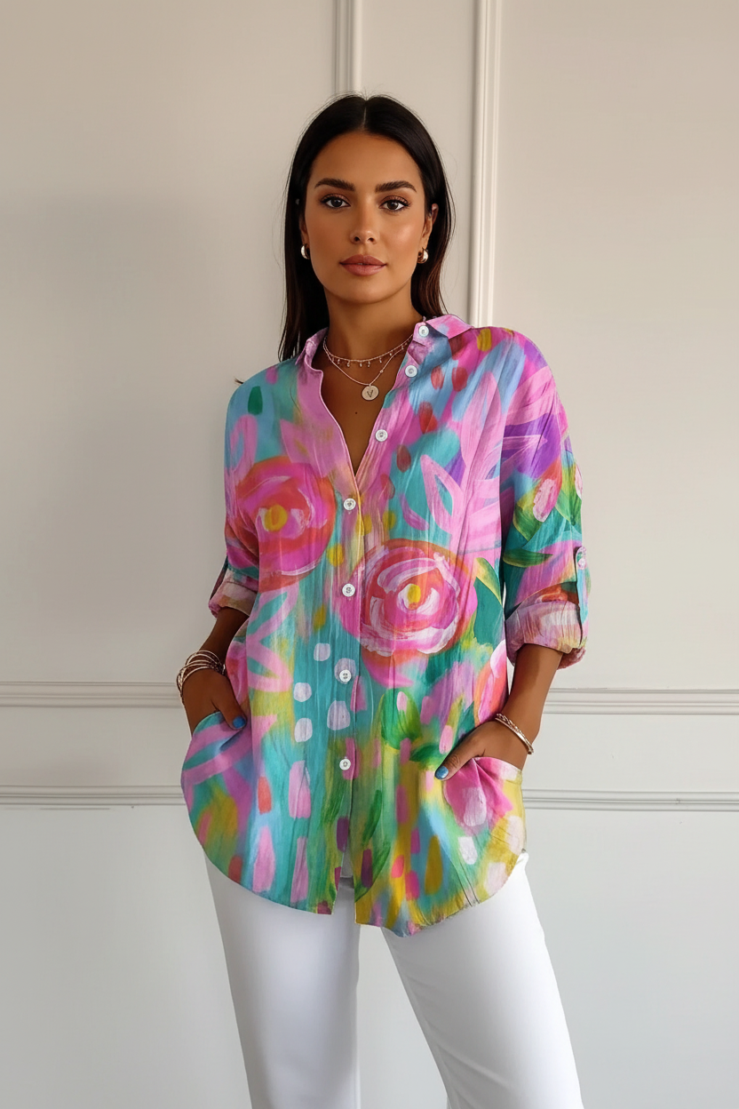 Blouse Melissa - Kleur de wereld een beetje mooier met dit design