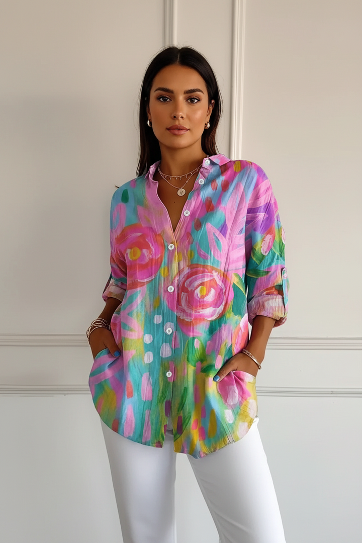 Blouse Melissa - Kleur de wereld een beetje mooier met dit design