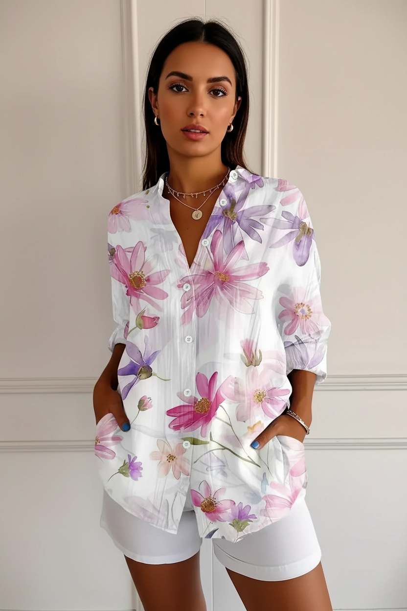 Blouse Melissa - Kleur de wereld een beetje mooier met dit design