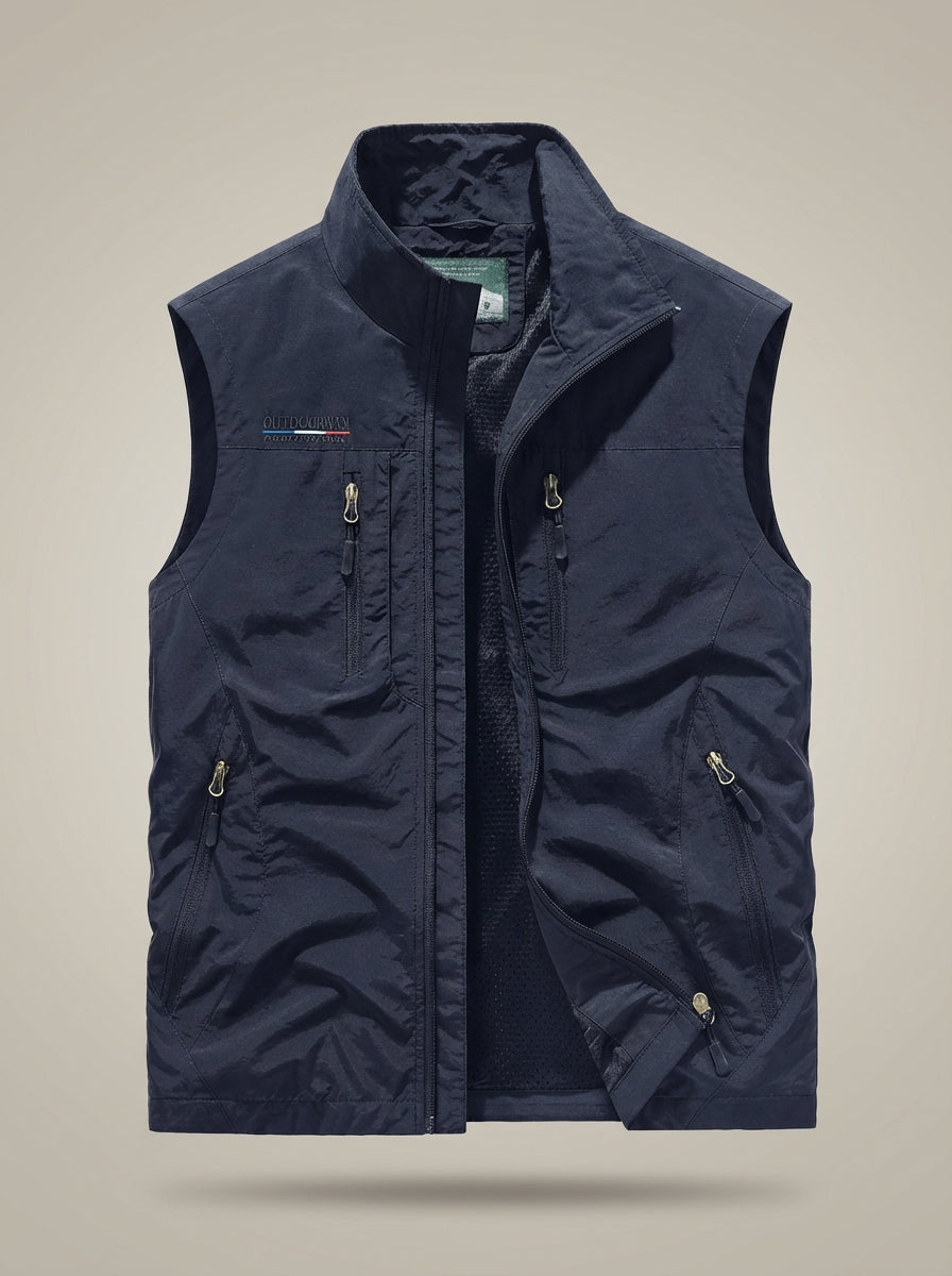 Bodywarmer Chris - eigentijdse streetwear met een luxe afwerking