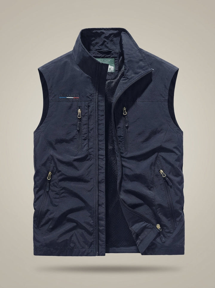 Bodywarmer Chris - eigentijdse streetwear met een luxe afwerking