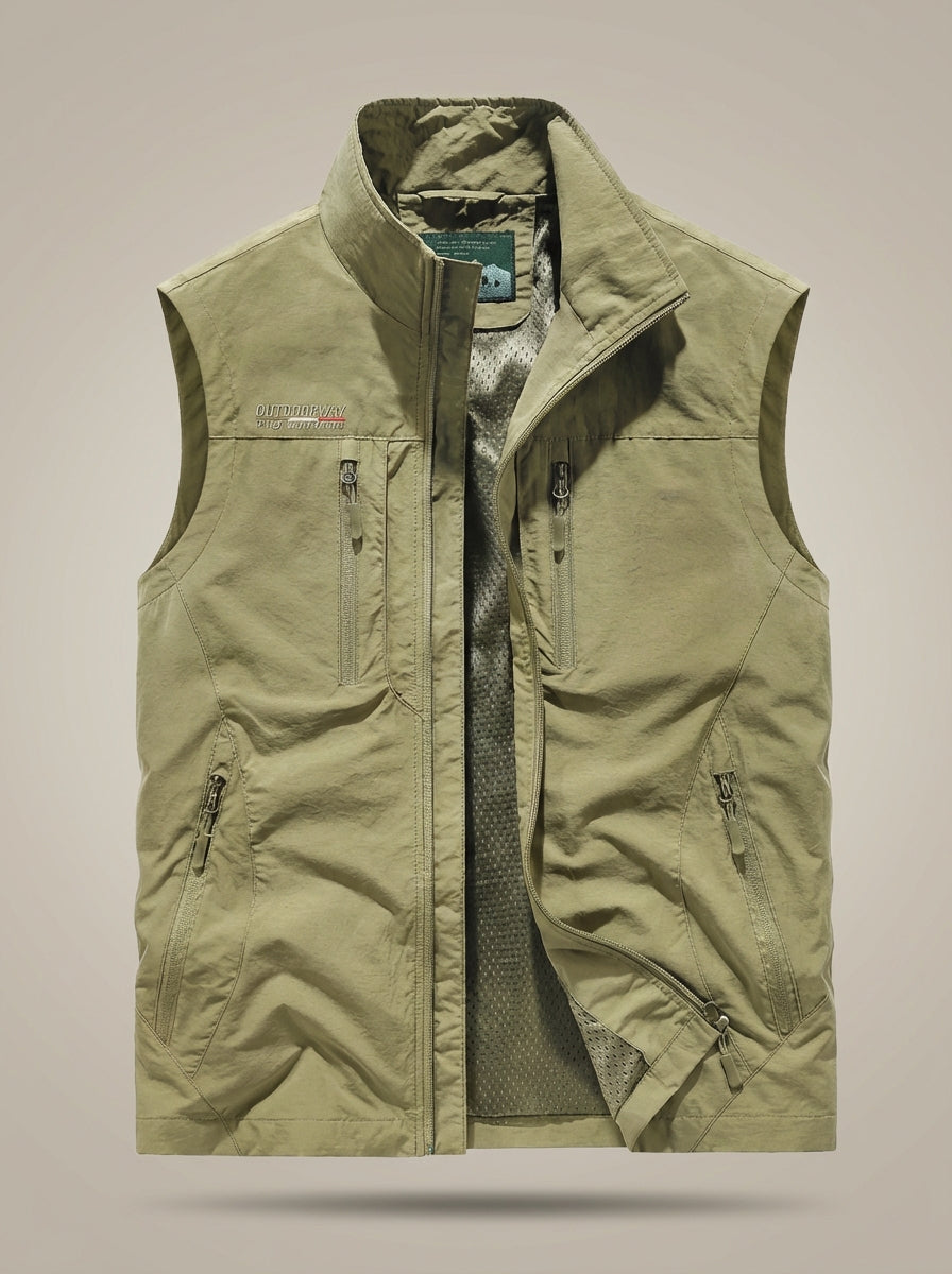 Bodywarmer Chris - eigentijdse streetwear met een luxe afwerking