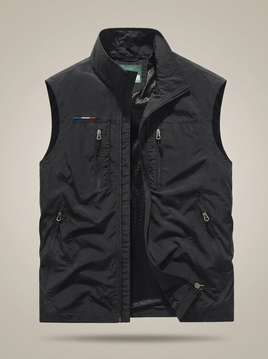 Bodywarmer Chris - eigentijdse streetwear met een luxe afwerking