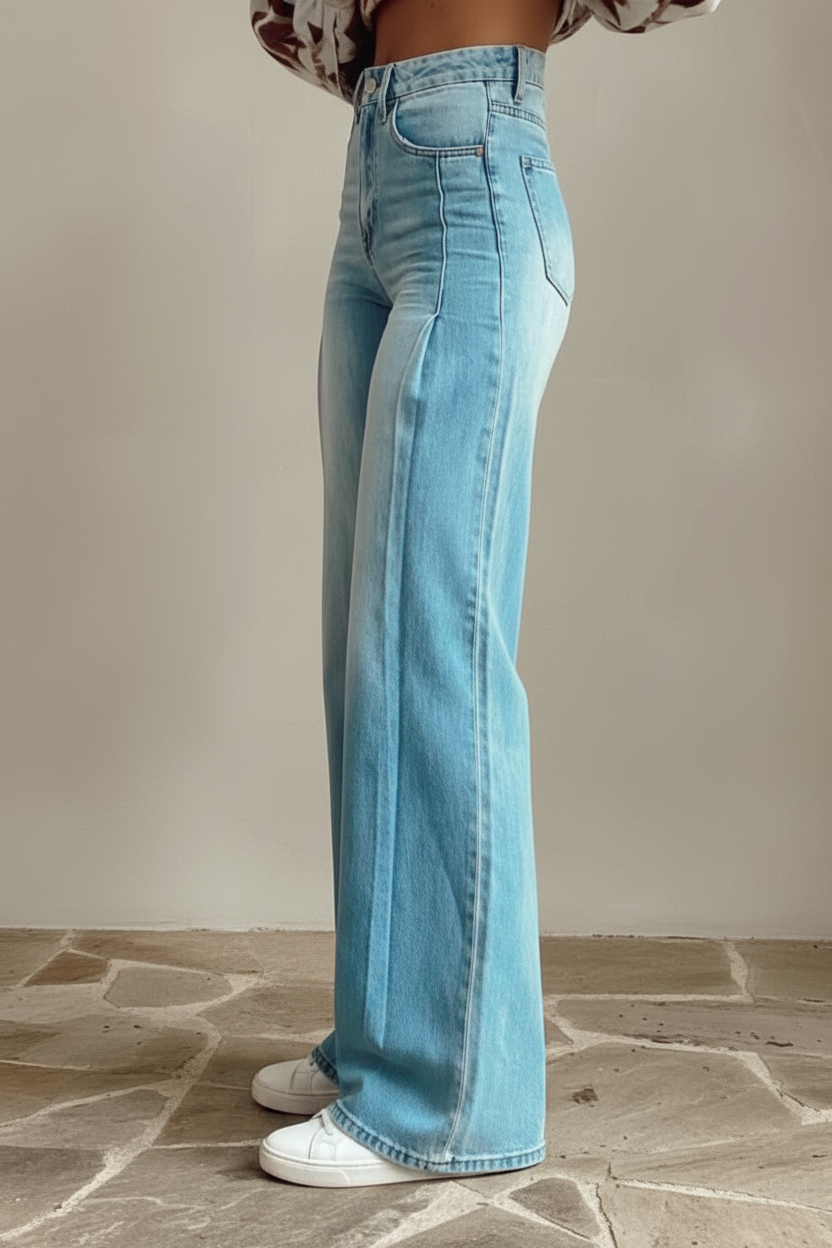 Broek Bo - Dit high waist model accentueert je taille