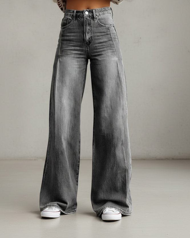 Broek Bo - Dit high waist model accentueert je taille