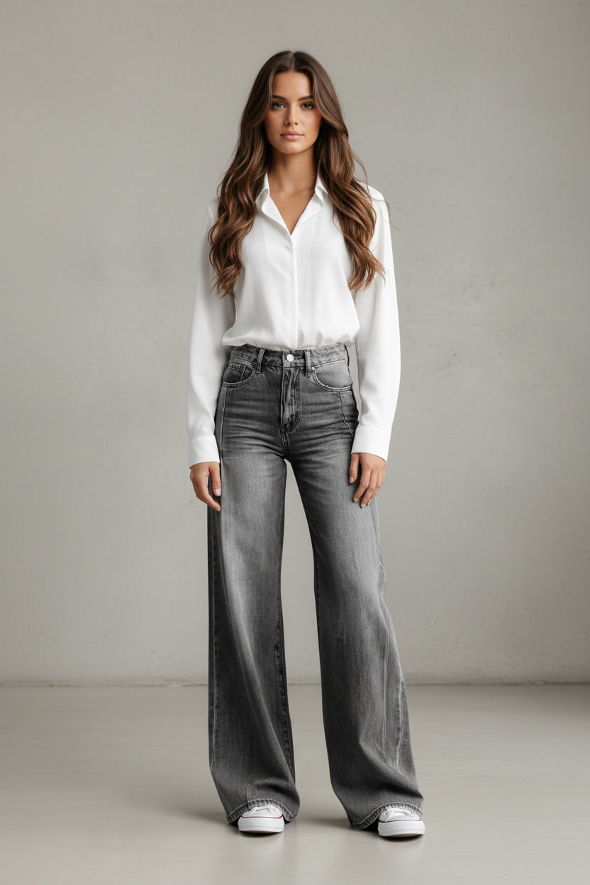 Broek Bo - Dit high waist model accentueert je taille