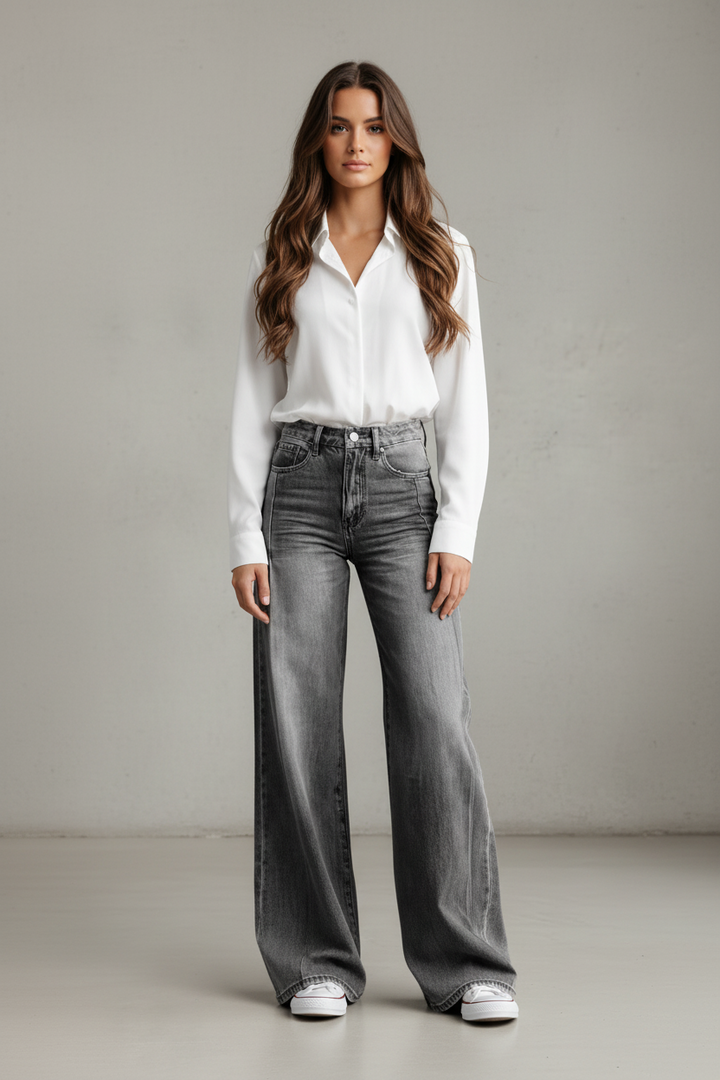 Broek Bo - Dit high waist model accentueert je taille