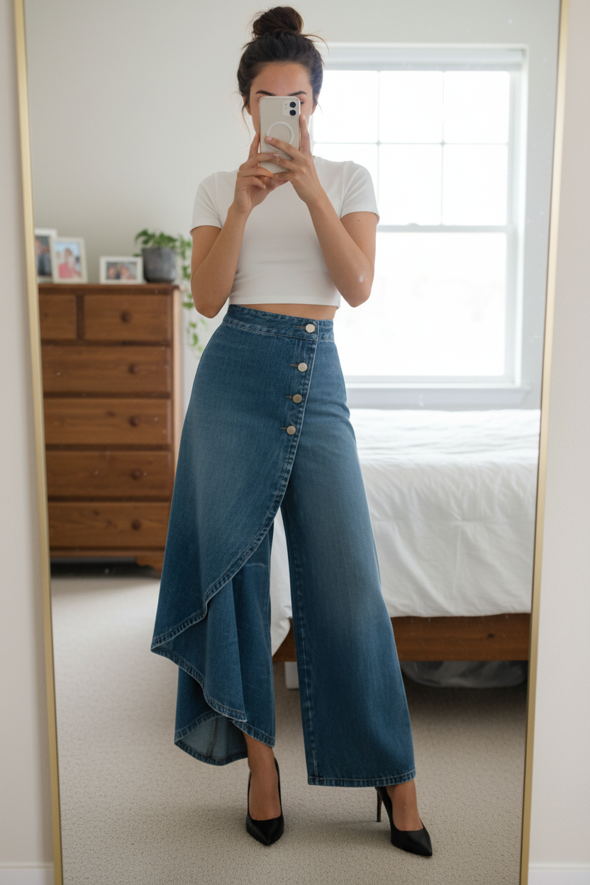 Broek Roos - Straal krachtige elegantie uit in dit design