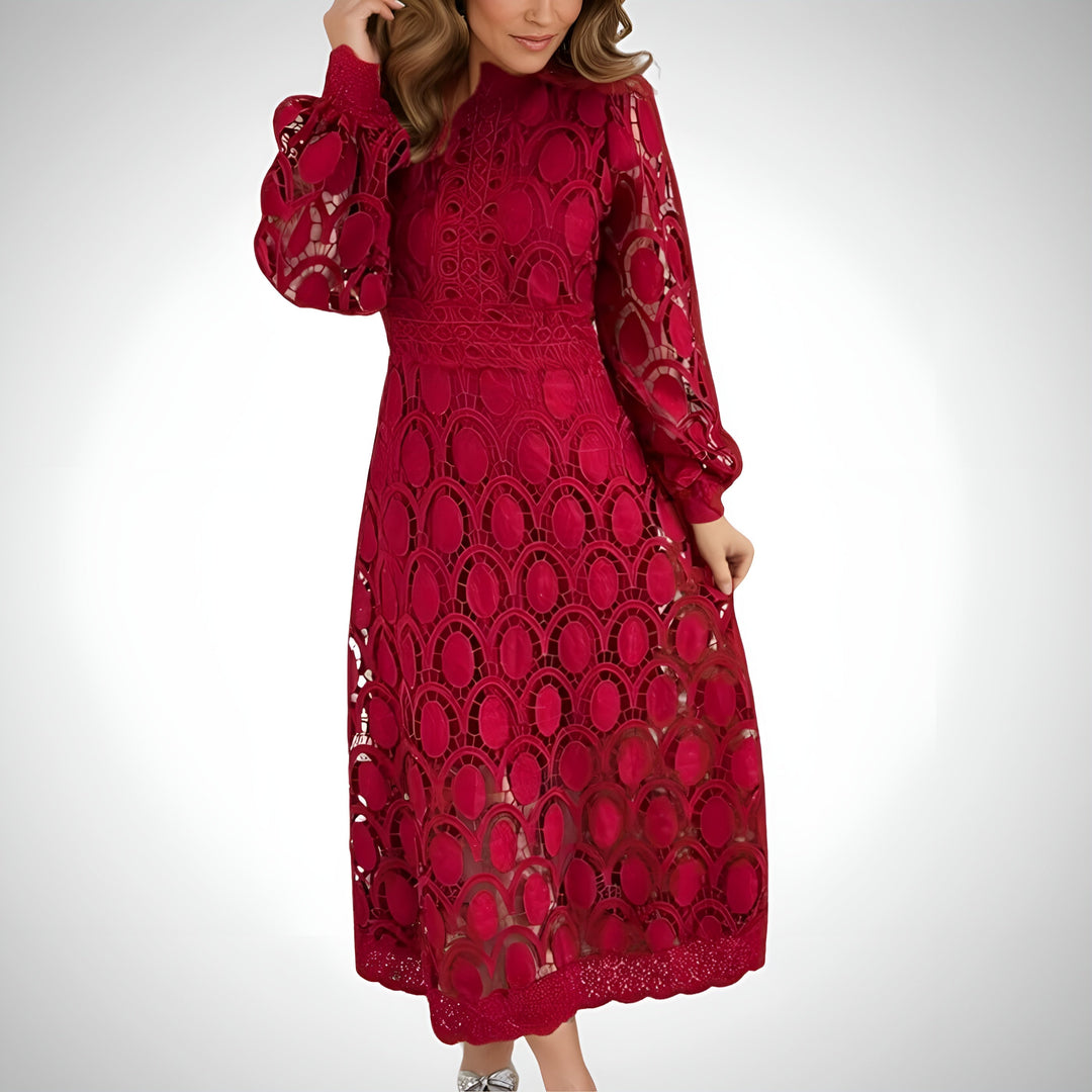 Juna - Elegante maxi jurk