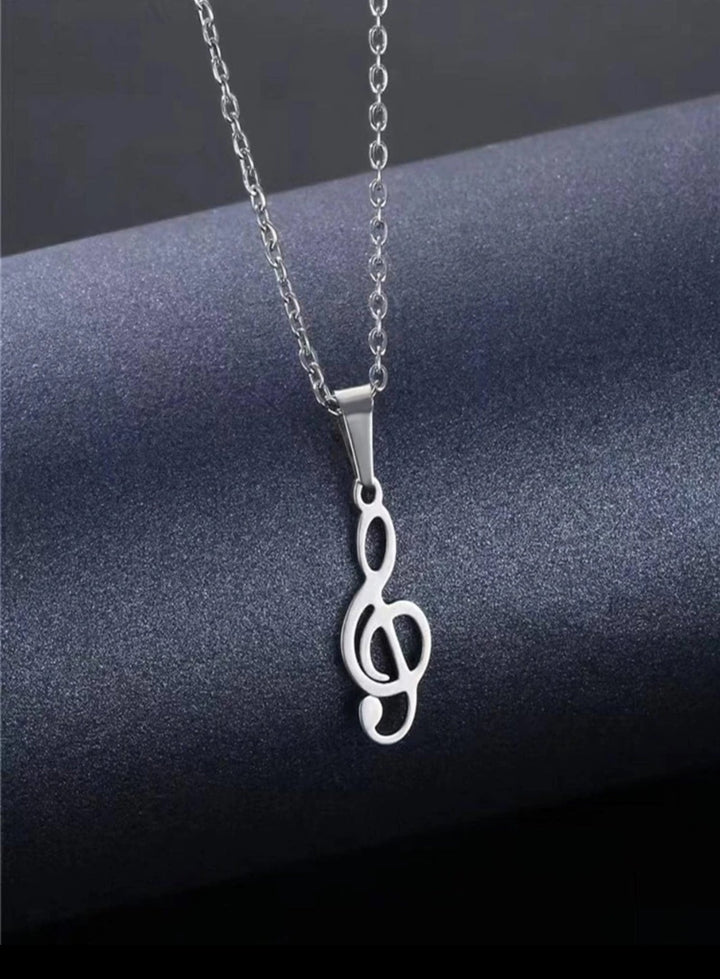 Guitar pendant necklace