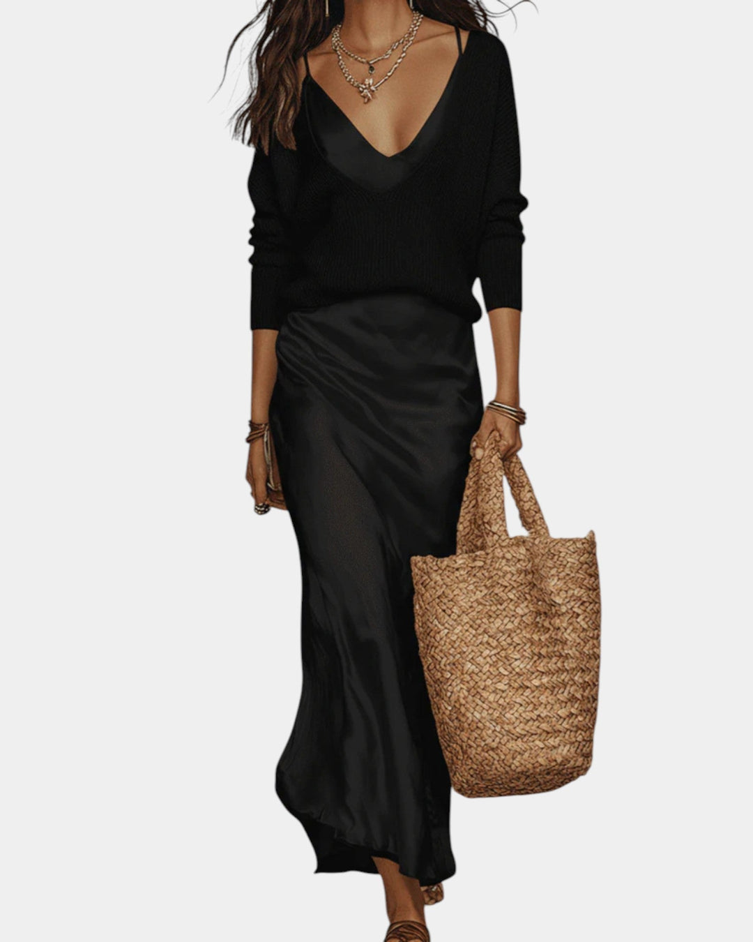 Alissandra | Jurk met blouse