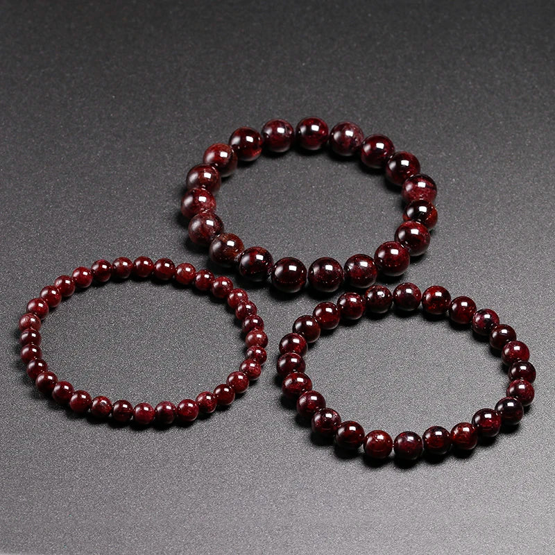Pulsera Single Stone Granate