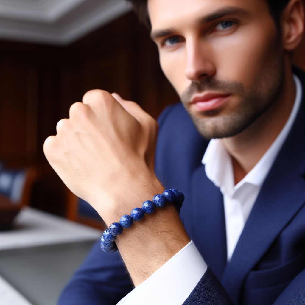 Pulsera Single Stone Lapislázuli