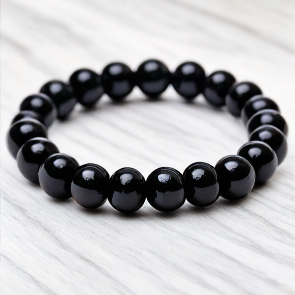 Pulsera Single Stone Ónix 8mm