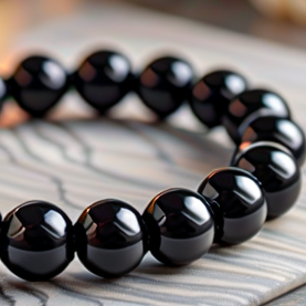 Pulsera Single Stone Ónix 8mm