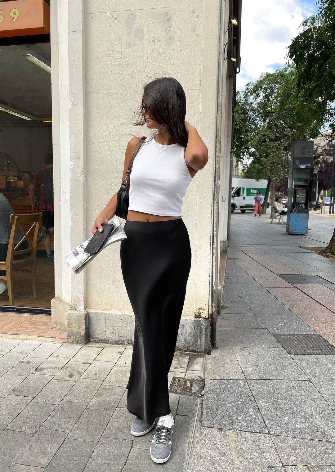 Kaylee - Satijnen rok