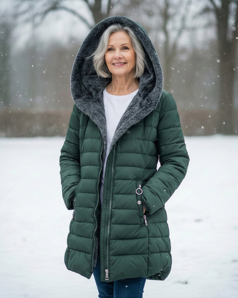 Jas Anna - Deze winterjas voelt als een zachte omhelzing die comfort biedt