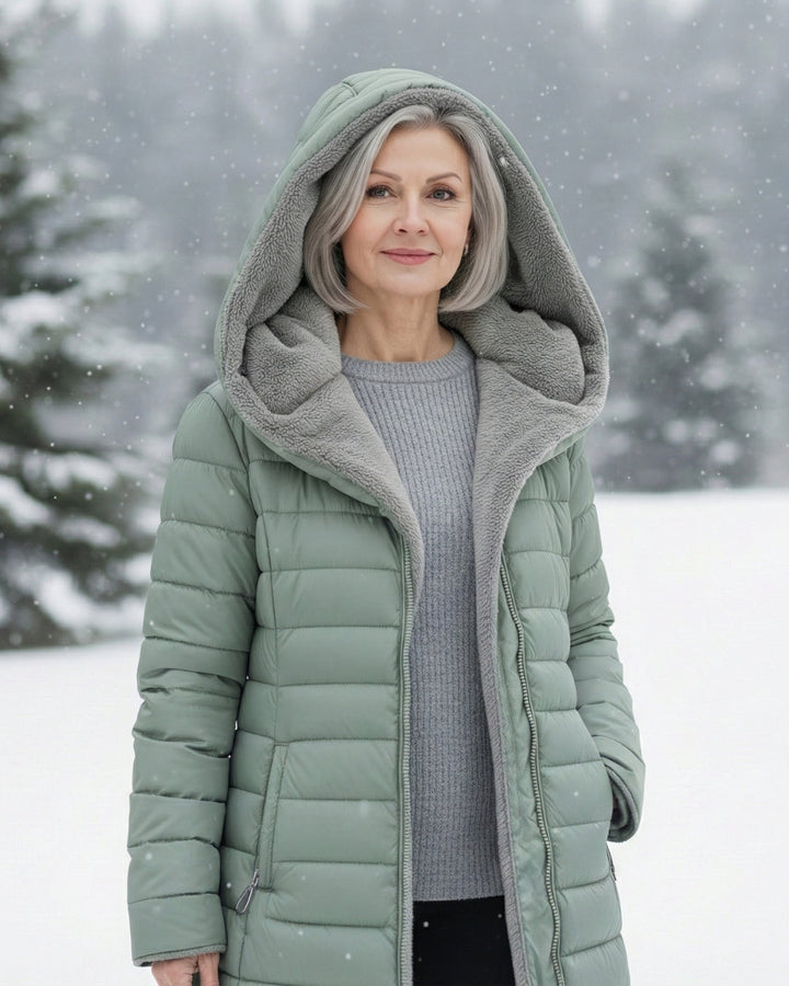 Jas Anna - Deze winterjas voelt als een zachte omhelzing die comfort biedt
