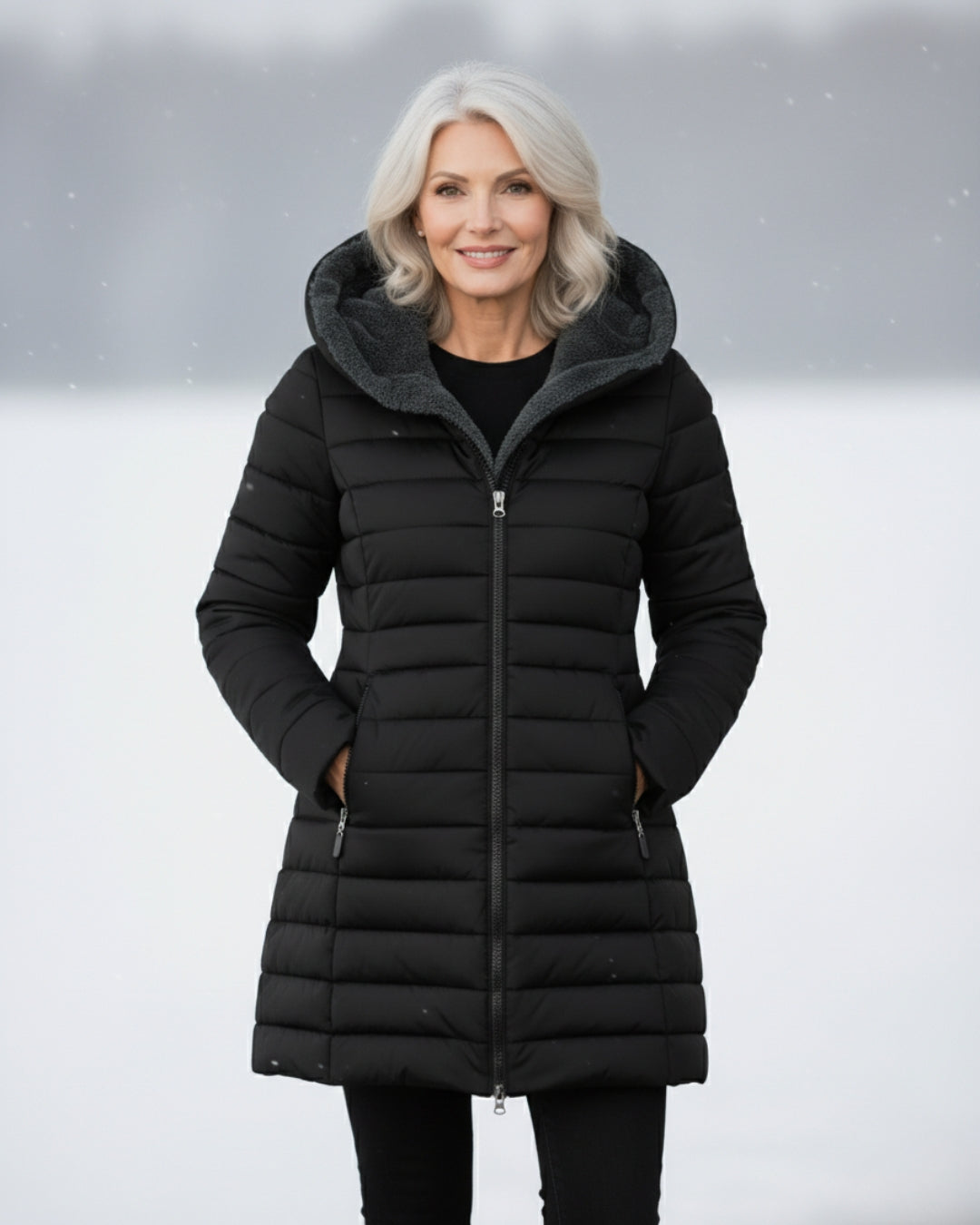 Jas Anna - Deze winterjas voelt als een zachte omhelzing die comfort biedt