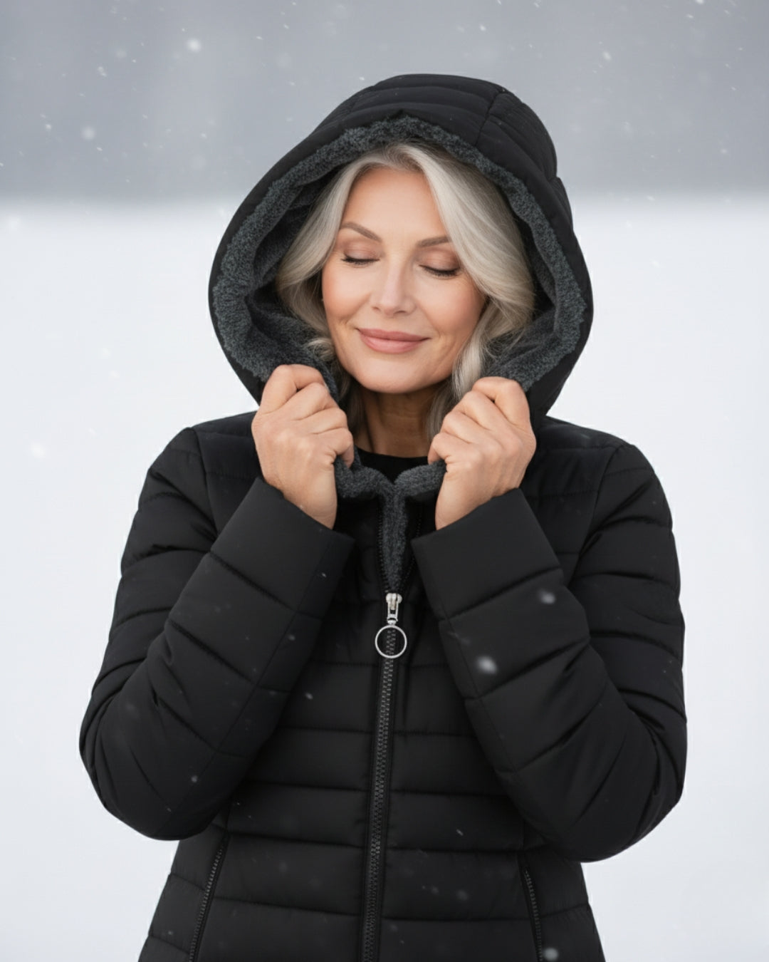 Jas Anna - Deze winterjas voelt als een zachte omhelzing die comfort biedt