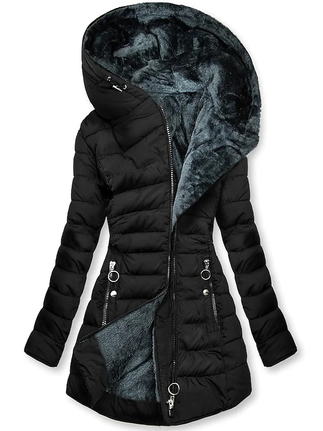 Jas Anna - Deze winterjas voelt als een zachte omhelzing die comfort biedt