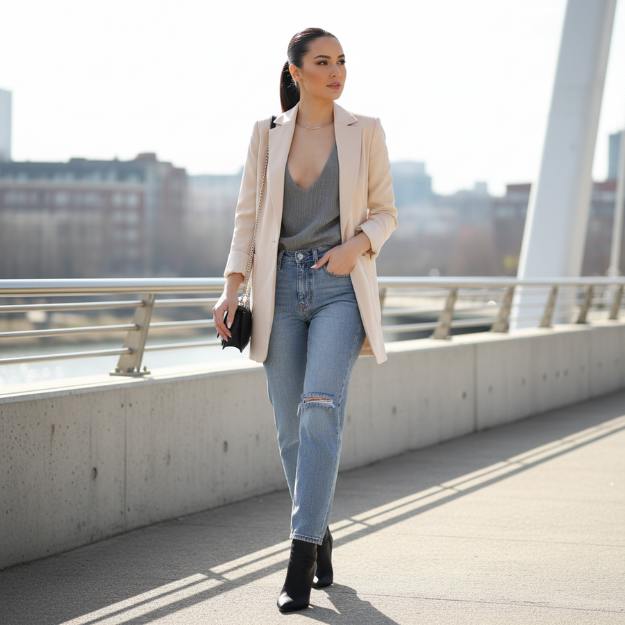 Jas / Blazer Zoe - Geniet van zorgeloze luxe en ga direct chic gekleed