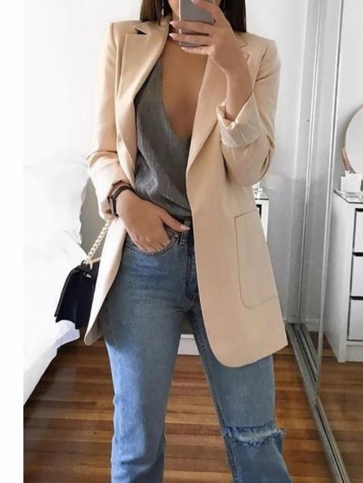 Jas / Blazer Zoe - Geniet van zorgeloze luxe en ga direct chic gekleed