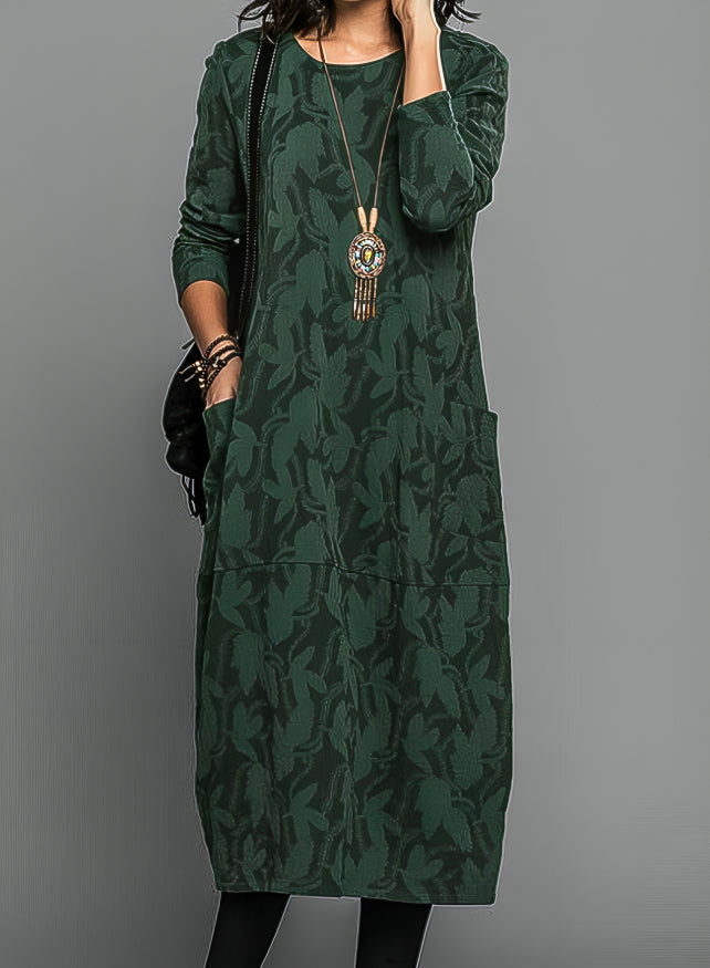 Jurk Abigail - Warme elegante look waarin je je comfortabel én verzorgd voelt.