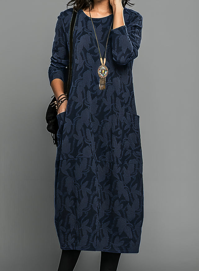 Jurk Abigail - Warme elegante look waarin je je comfortabel én verzorgd voelt.