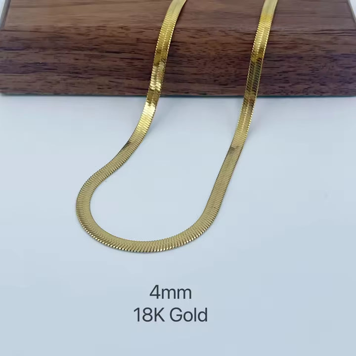 Ketting Snake - Verrijk je outfit met dit glanzende detail