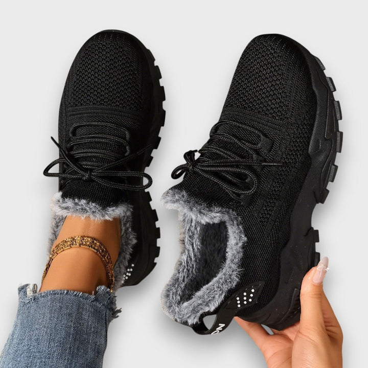 Jorivienne - Warme Winter Sneakers met Comfortabele Veters