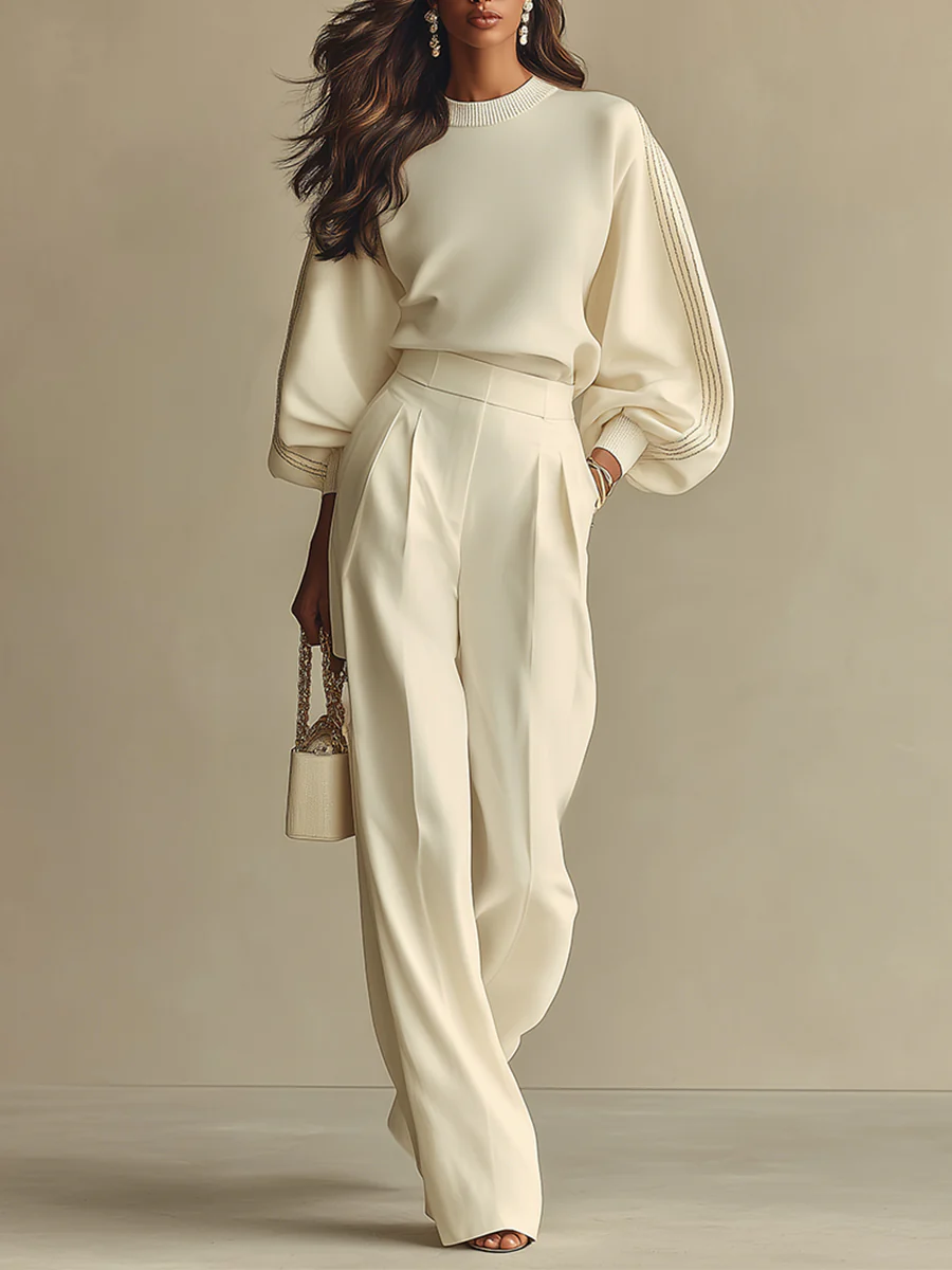 Pantalon Set Christine - Comfortabel design om mee te flaneren