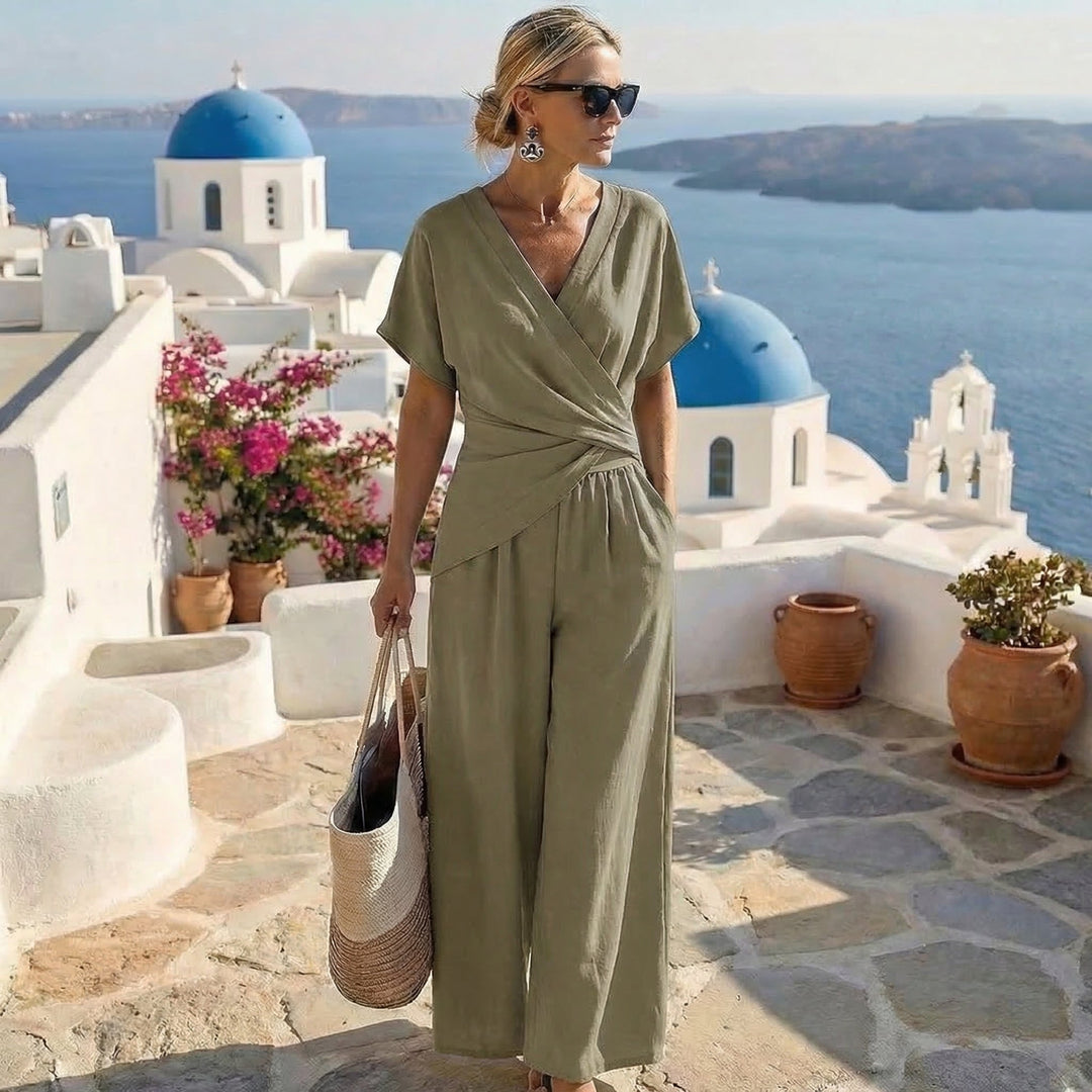 Pantalon Set Cindy - Trek de aandacht met deze opvallende harmonie
