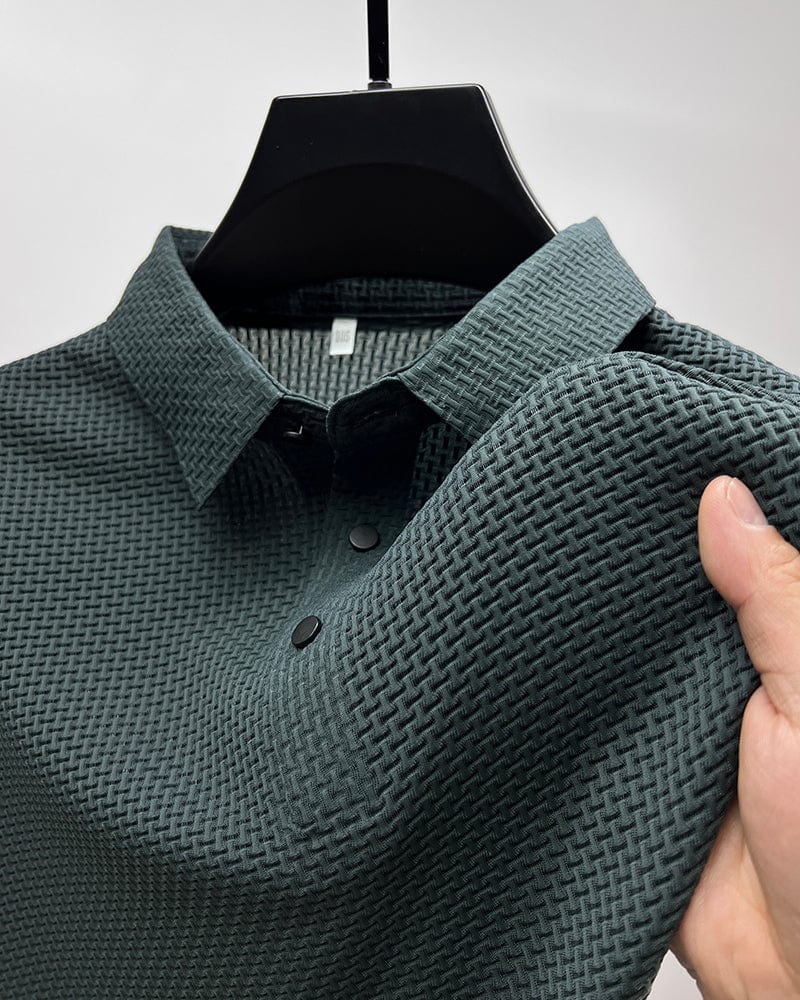 Poloshirt Sem - Verfijnde materialen voor een relaxte, luxe look