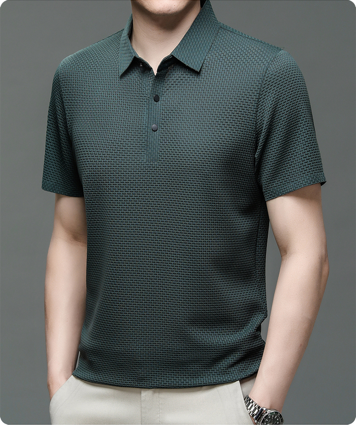 Poloshirt Sem - Verfijnde materialen voor een relaxte, luxe look