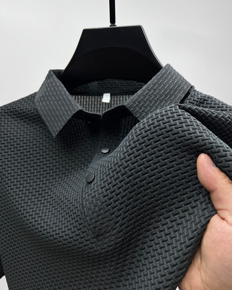 Poloshirt Sem - Verfijnde materialen voor een relaxte, luxe look