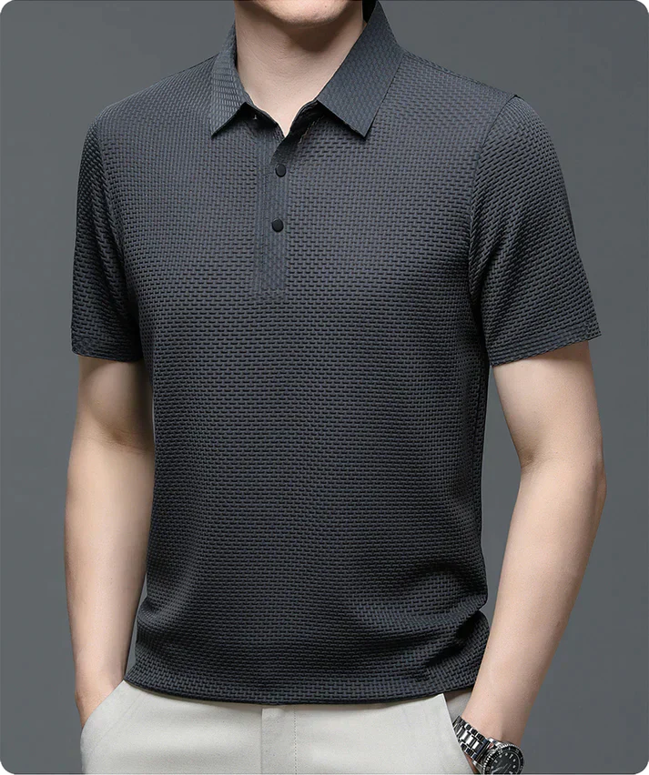 Poloshirt Sem - Verfijnde materialen voor een relaxte, luxe look