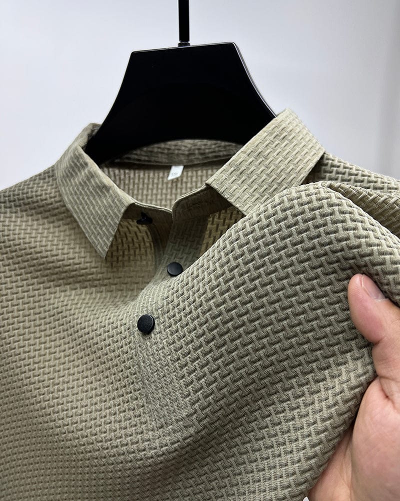 Poloshirt Sem - Verfijnde materialen voor een relaxte, luxe look