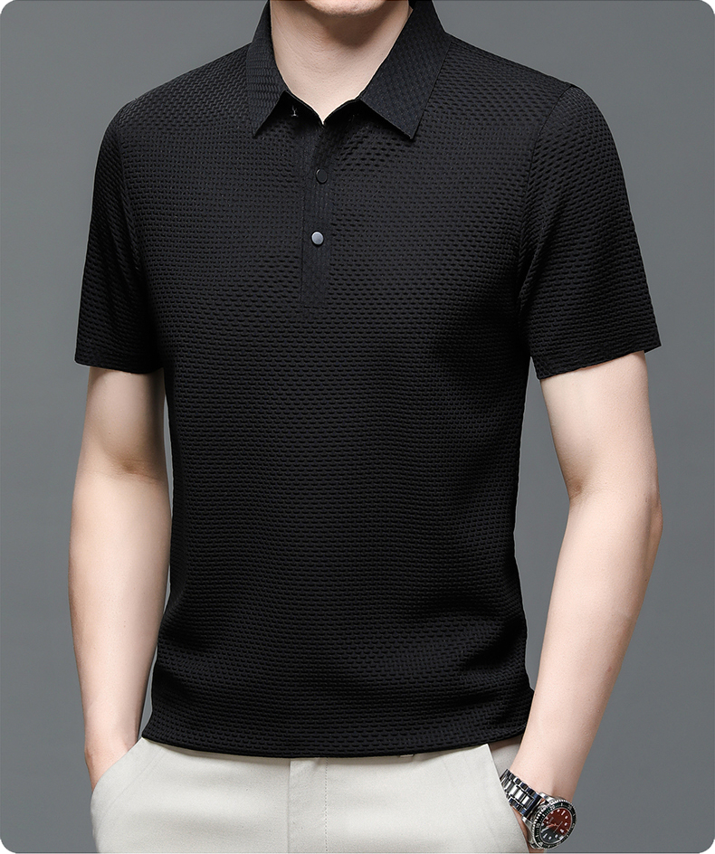 Poloshirt Sem - Verfijnde materialen voor een relaxte, luxe look