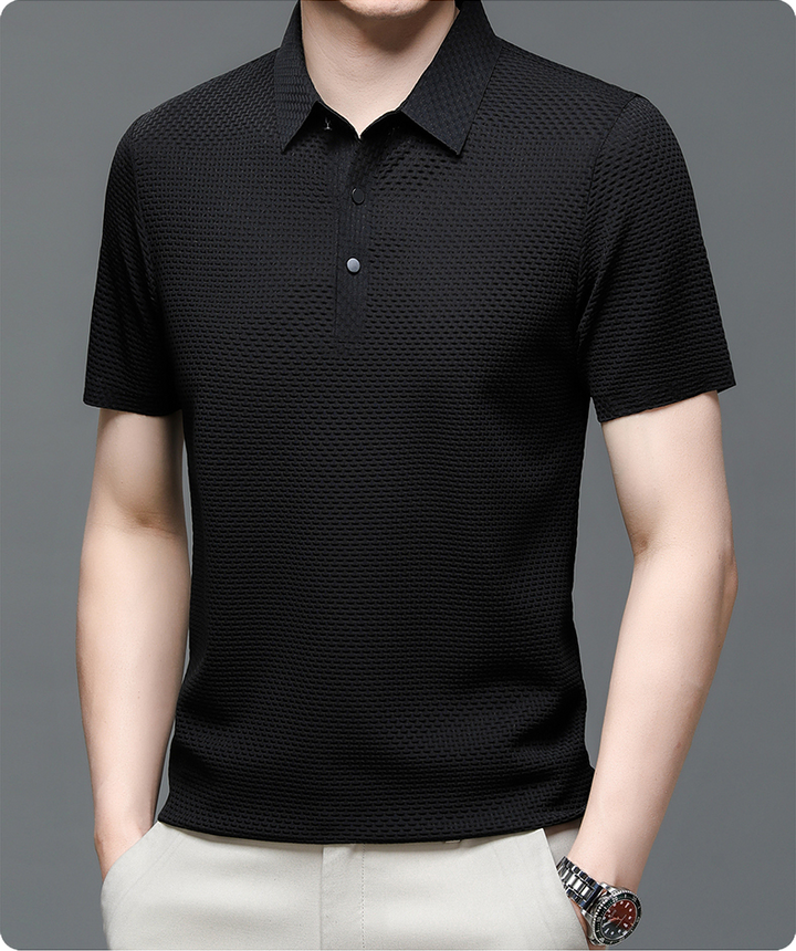Poloshirt Sem - Verfijnde materialen voor een relaxte, luxe look