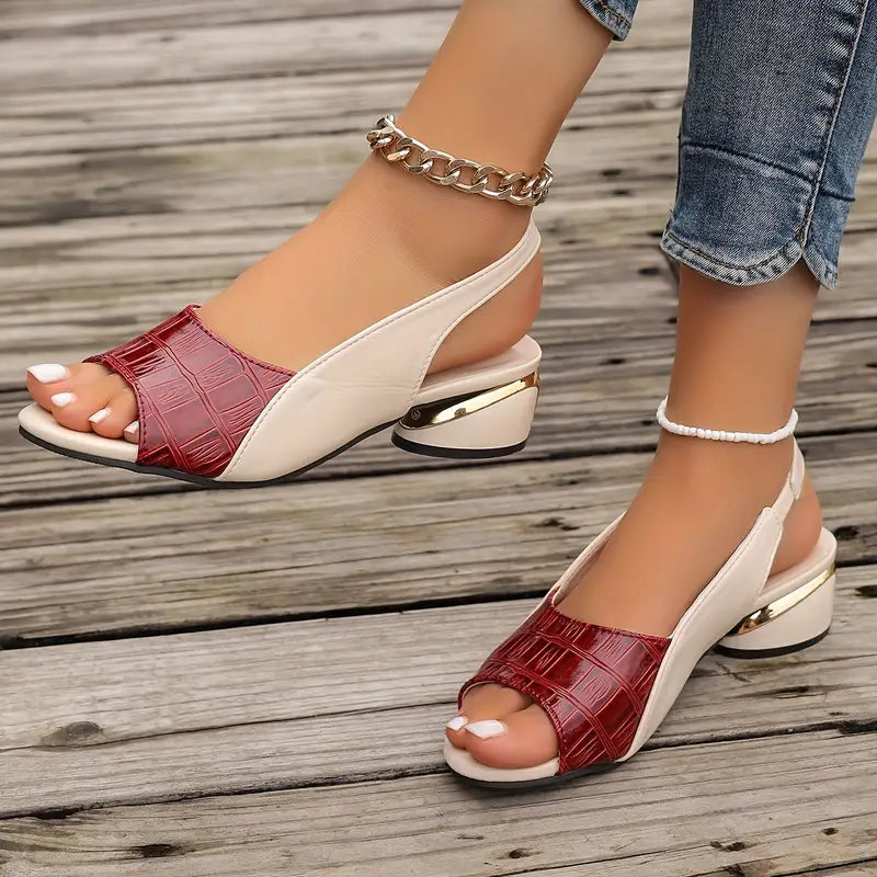 Sandaal Elin - Abslute comfort met een moderne elegante touch