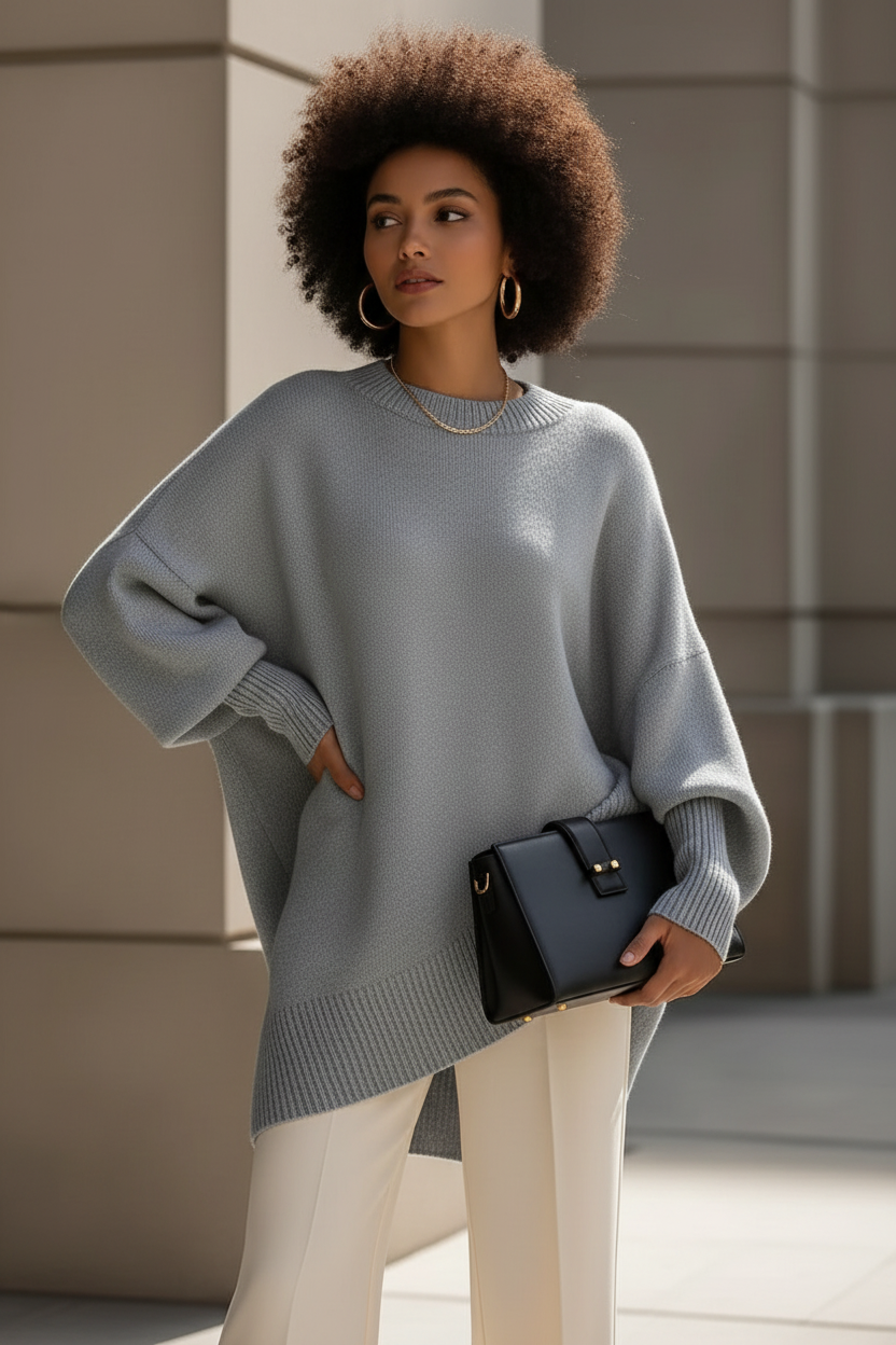 Sweater Demi - Moeiteloos warm met een warme, moderne uitstraling