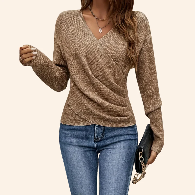 Sweater Elin - High fashion loungewear te mooi voor thuis alleen
