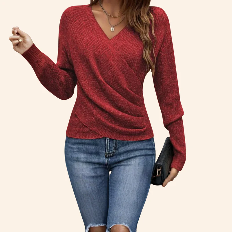 Sweater Elin - High fashion loungewear te mooi voor thuis alleen