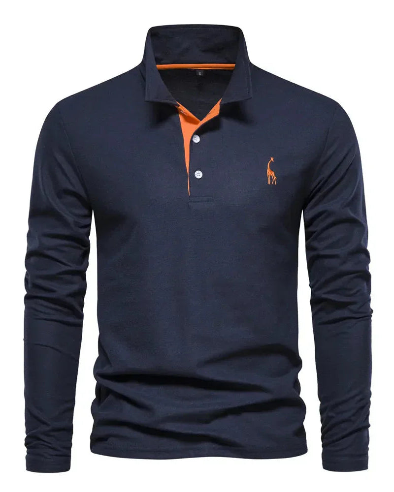 Sweater Owen - Casual chic, speciaal ontworpen polosweater voor het weekend