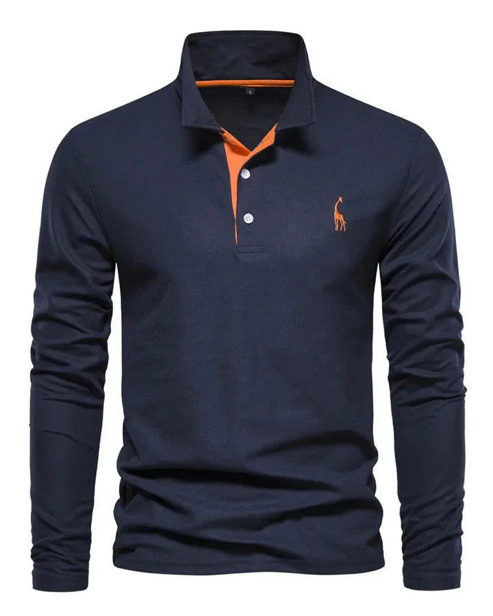 Sweater Owen - Casual chic, speciaal ontworpen polosweater voor het weekend